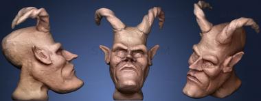 3D model Demon (STL)